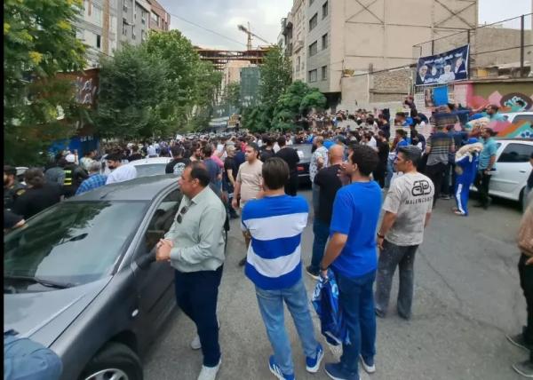 تجمع اعتراضی هواداران استقلال,اعتراض هواداران استقلال
