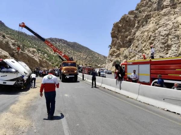 واژگونی اتوبوس محور فیروزآباد به کوار,حوادث فارس