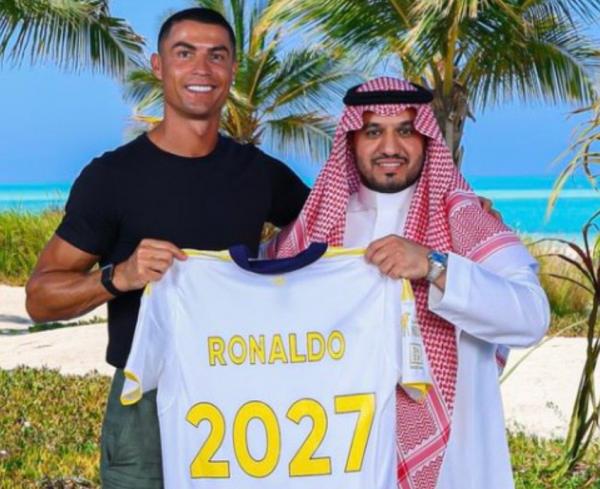 رونالدو رونالدو,رونالدو تا سال 2027 در النصر