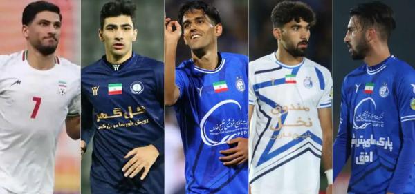 بازیکنان پرورش یافته در استقلال,بازیکنان لیگ برتر فوتبال ایران