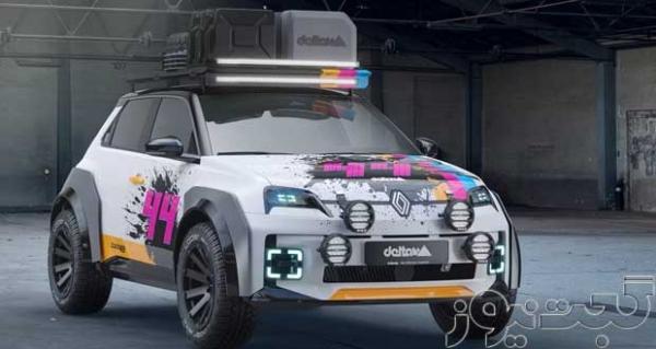 رنو 5 برقی رنو 5 برقی,نسخه آفرودی رنو 5 برقی با تیونینگ Delta4x4