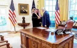 وزیر دفاع عربستان و ترامپ,صحبت های ترامپ درباره دیدارش با وزیر دفاع عربستان