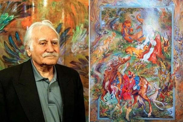 استاد فرشچیان استاد فرشچیان,بستری شدن استاد فرشچیان در کما