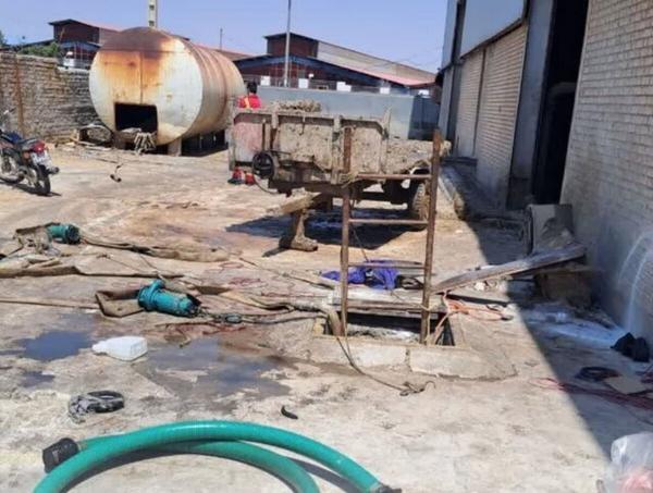 سقوط ۷ کارگر به داخل چاه فاضلاب یک شرکت سقوط ۷ کارگر به داخل چاه فاضلاب یک شرکت,حوادث استان مرکزی