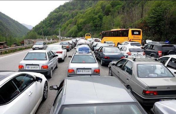 شمال ایران شمال ایران,ترافیک سنگین در جاده چالوس و هراز