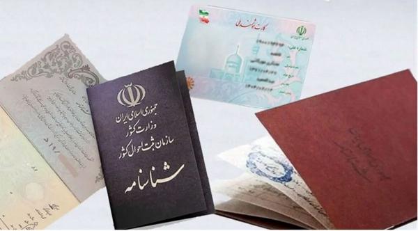 شناسنامه,پرتکرارترین نام‌های خانوادگی در ایران