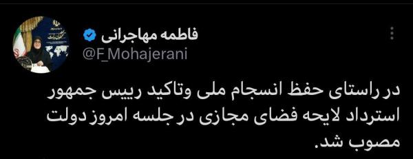 فاطمه مهاجرانی فاطمه مهاجرانی,سخنگوی دولت