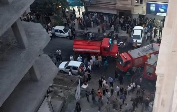 آتش سوزی در یک ساختمان مسکونی در تهران آتش سوزی در یک ساختمان مسکونی در تهران,حوادث تهران