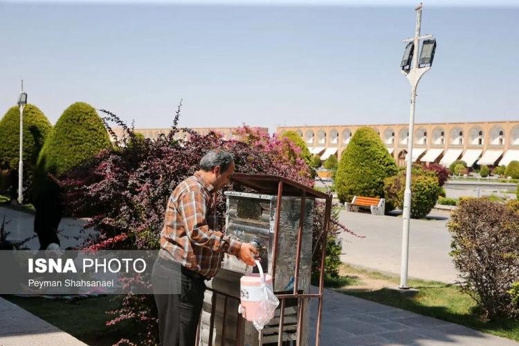 ,تصاویر هوای داغ تهران تابستان 1404,عکس‌ها از گرمای شدید تهران,تصاویر هوای تابستان در اصفهان