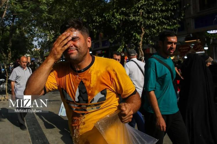 ,تصاویر هوای داغ تهران تابستان 1404,عکس‌ها از گرمای شدید تهران,تصاویر هوای تابستان در اصفهان