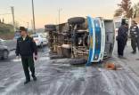 واژگونی مینی‌بوسی در پارس‌آباد اردبیل,حوادث اردبیل