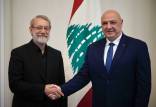 لاریجانی در لبنان,دیدار لاریجانی با رئیس‌جمهور لبنان