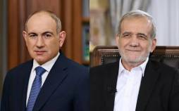 پزشکیان و پاشینیان,گفت‌وگوی تلفنی رئیس‌جمهور ایران و نخست‌وزیر ارمنستان