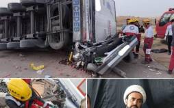 دادستان گناباد,فوت دادستان گناباد و خانواده‌اش در تصادف رانندگی