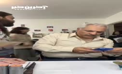 فیلم | مراحل گریم مهران مدیری در پشت صحنه سریال تاسیان 