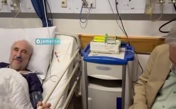 اولین فیلم از سید محمد خاتمی در بیمارستان پس از عارضه قلبی