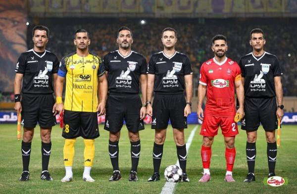 دیدار پرسپولیس و سپاهان,کارشناسی داوری دیدار سپاهان و پرسپولیس