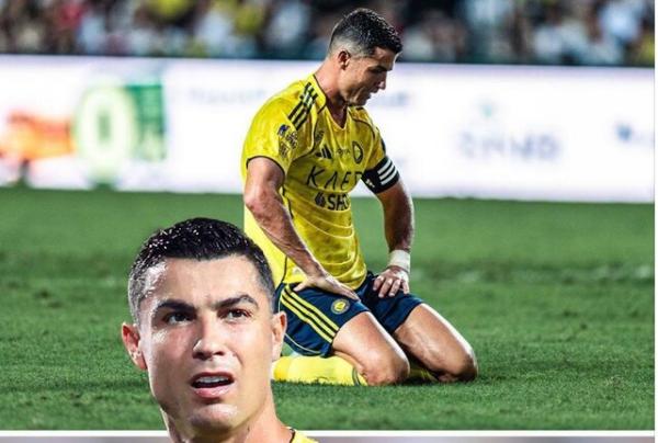 رونالدو رونالدو,واکنش خاص رونالدو بعد از ناکامی دوباره با النصر