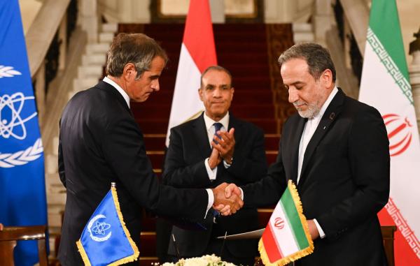 گروسی و عراقچی,دیدار گروسی با عراقچی