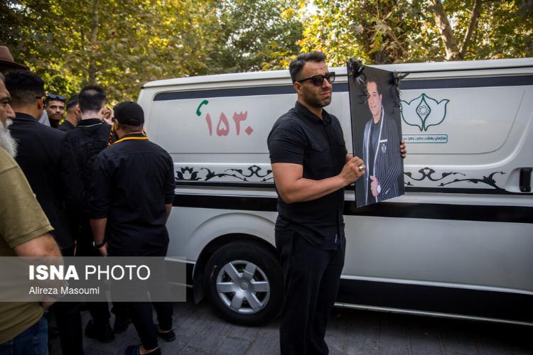 تصاویر مراسم تشییع پیکر امید جهان,عکس های مراسم تشییع پیکر امید جهان,عکس بازیگران در مراسم تشییع پیکر امید جهان