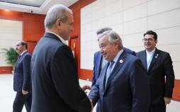 پزشکیان و گوترش,رئیس جهور و دبیرکل سازمان ملل