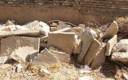 آثار باستانی شیراز,تعرض به آرامستان هزار سالۀ شیراز