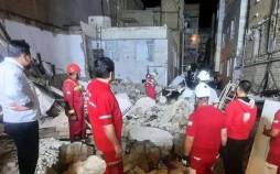حوادث تهران,انفجار یک ساختمان مسکونی در ملارد تهران