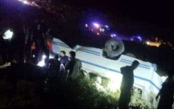 سقوط مینی‌بوس در گردنه چری کوهرنگ,حوادث کوهرنگ