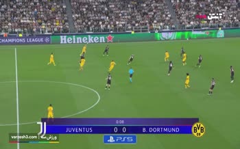 فیلم | خلاصه دیدار دورتموند 4-4 یوونتوس (هفته اول لیگ قهرمانان اروپا)