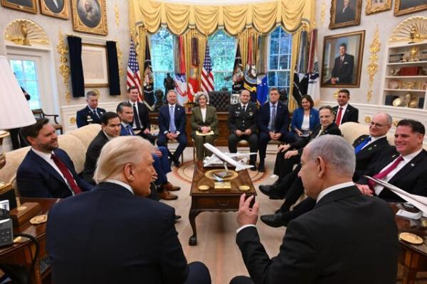 ترامپ و نتانیاهو,نخست وزیر اسرائیل و رئیس جمهور آمریکا