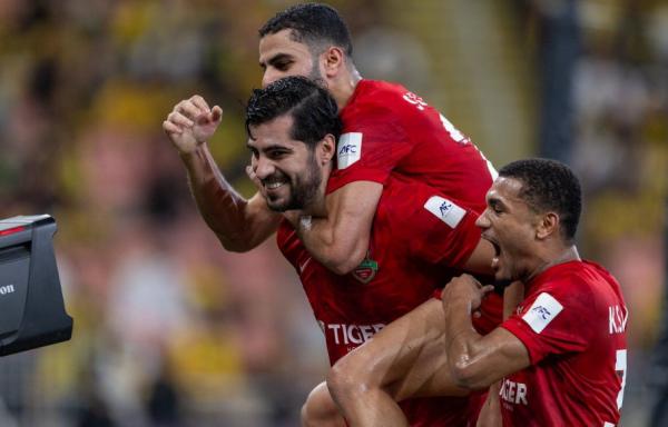 لیگ نخبگان آسیا,دیدار شباب الاهلی و الاتحاد