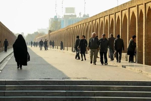 آلودگی هوا در اصفهان,چهاردهمین روز متوالی آلودگی هوا در اصفهان