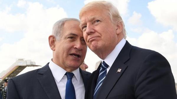 ترامپ و نتانیاهو ترامپ و نتانیاهو,نخست وزیر اسرائیل و رئیس جمهور آمریکا