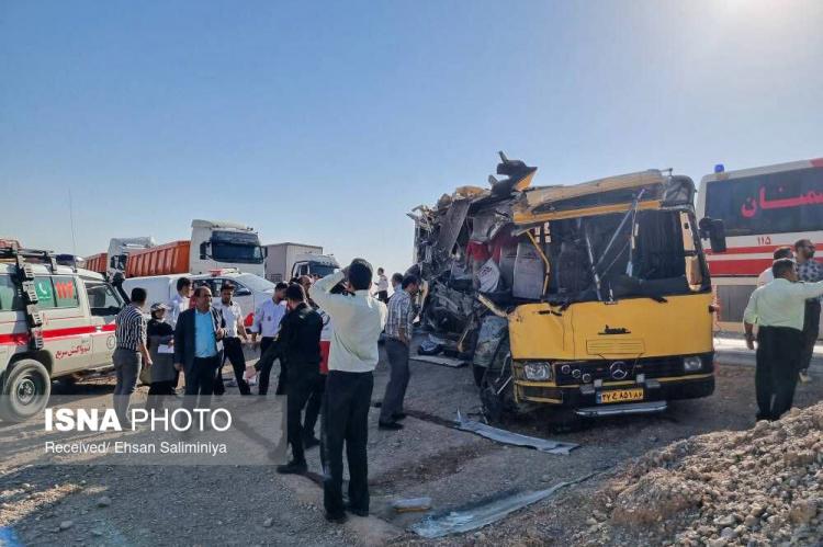 تصاویر حادثه مرگبار تصادف اتوبوس دانشجویان سمنانی,عکس های حادثه مرگبار تصادف اتوبوس دانشجویان سمنانی,تصاویری از تصادف اتوبوس دانشجویان در سمنان