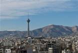 انتقال پایتخت,فرونشست تهران