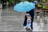 آخرین وضعیت آب و هوایی ایران,رگبار پراکنده در شمال غرب کشور