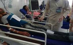 مسمومیت,مسمومیت کارگران با گاز آمونیاک در بندرعباس
