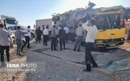 تصاویر حادثه مرگبار تصادف اتوبوس دانشجویان سمنانی,عکس های حادثه مرگبار تصادف اتوبوس دانشجویان سمنانی,تصاویری از تصادف اتوبوس دانشجویان در سمنان