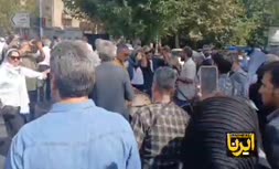 فیلم | سنج و دمام زنی در مراسم تشییع پیکر ناصر تقوایی