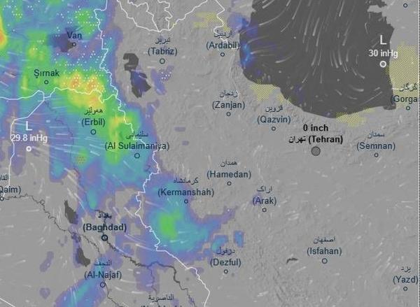 سامانه بارشی در ایران سامانه بارشی در ایران,ورود سامانه بارشی جدید به کشور