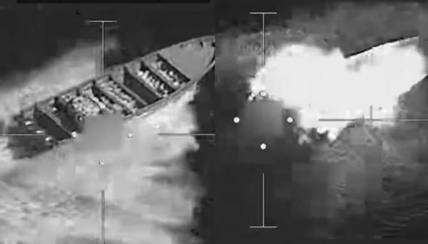 حمله جدید آمریکا به یک قایق در اقیانوس آرام حمله جدید آمریکا به یک قایق در اقیانوس آرام,درگیری آمریکا و ونزوئلا