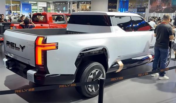 خودروی جدید چری خودروی جدید چری,پیکاپ پلاگین هیبریدی چری ریلای KP3X