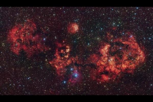 هالووین در فضا هالووین در فضا,عکسی از خفاش هالووین در آسمان