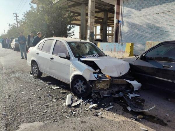 حوادث تهران,تصادف ۳ سرویس مدرسه در تهران