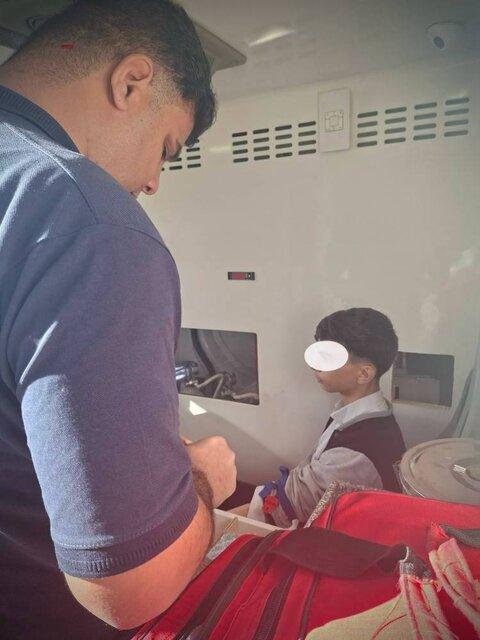 حوادث تهران,تصادف ۳ سرویس مدرسه در تهران