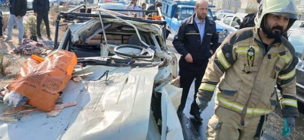 تصادف تصادف, تصادف در محدوده صالحآباد تهران