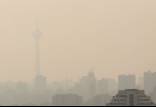 آلودگی هوا,آلودگی هوا در شهرهای صنعتی و پرجمعیت تا سه‌شنبه