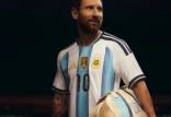 لیونل مسی,رونمایی مسی از پیراهن جدید تیم ملی آرژانتین