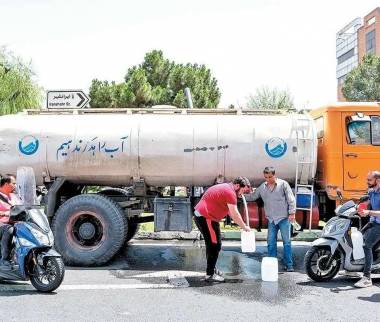 بی آبی در تهران,جیره بندی آب در تهران