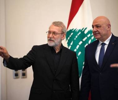 رئیس جمهور لبنان و لاریجانی,صحبت های جوزف عون علیه ایران